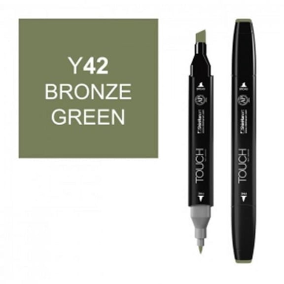 ShinHan Art 1110042-Y42 Twin Bronze Green Marker,