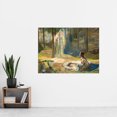 thumbnail image 2 of Bussiere Revelation Valkyrie Ring Cycle Painting Extra Large XL Wall Art Poster Print, 2 of 3