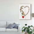 thumbnail image 4 of Trademark Fine Art 'Rustic Valentine Heart Wreath I' Canvas Art by Kathleen Parr McKenna, 4 of 4