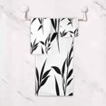 thumbnail image 5 of Three-Piece Towel Set Face Towel Towel Set Hand Towel Bath Towel Cotton Bath Towels Bath Towel Sets Hand Bath Towels Black Bamboo Leaves, 5 of 8