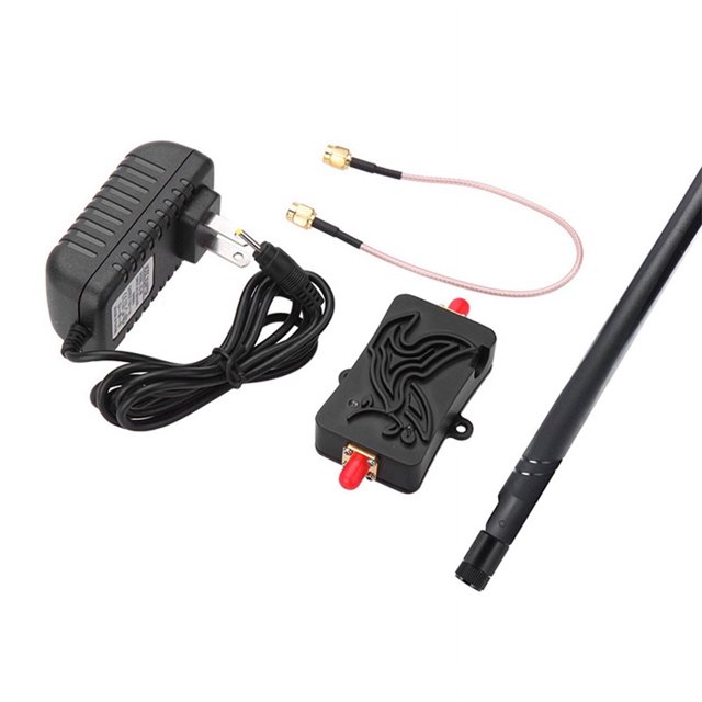 Amplificador de señal inalámbrico Wifi 802.11b/G de 4 W y 4000 mW, 2,4 GHz, ZigBee, Bluetooth, con antena TDD (enchufe estadounidense)