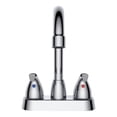 thumbnail image 2 of Vanity Krafters Modern Home Decorative 4 in. Double Handle Centerset Double Handle Bathroom Faucet with Drain Kit, 2 of 7