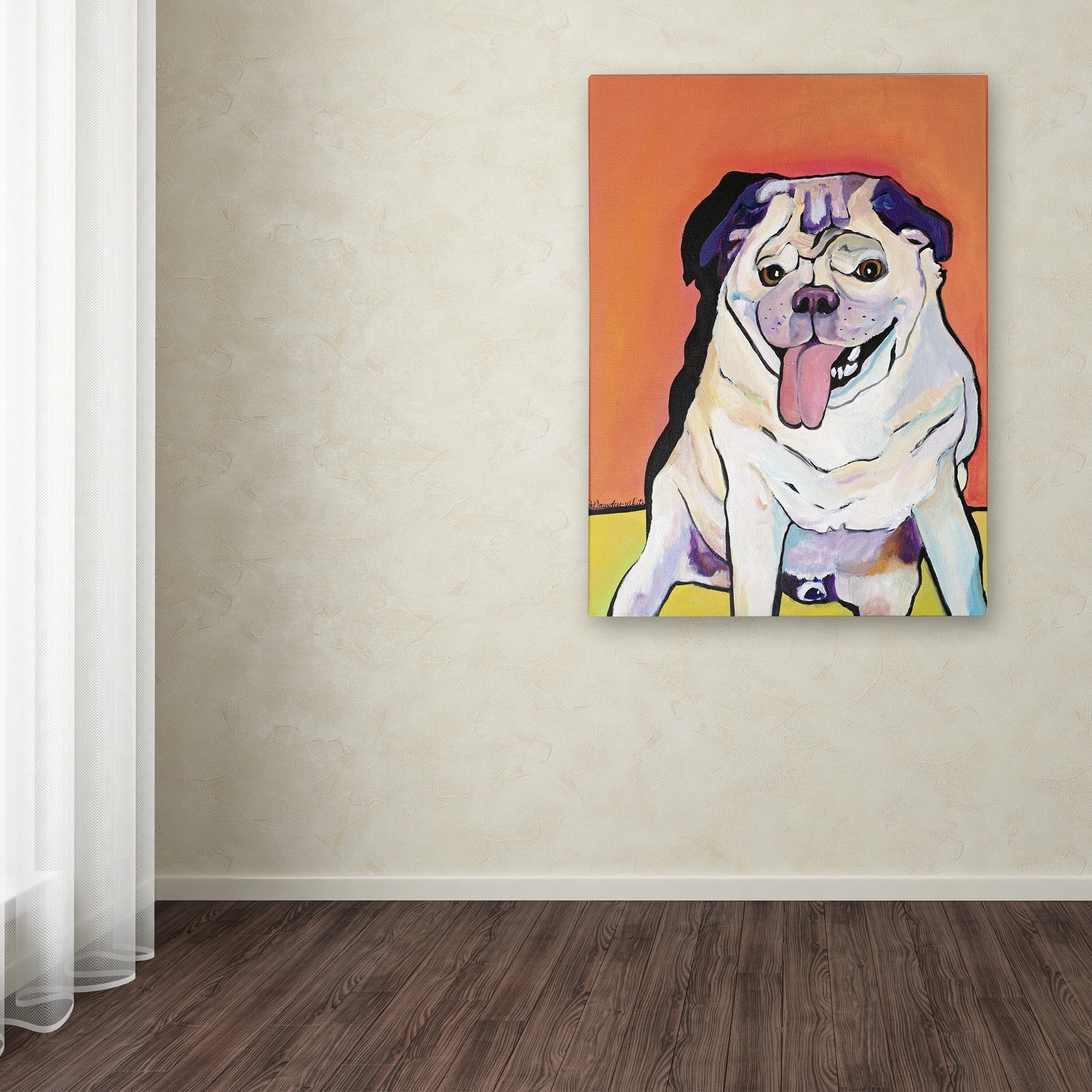 Trademark Fine Art "Conan" Canvas Art by Pat Saunders-White