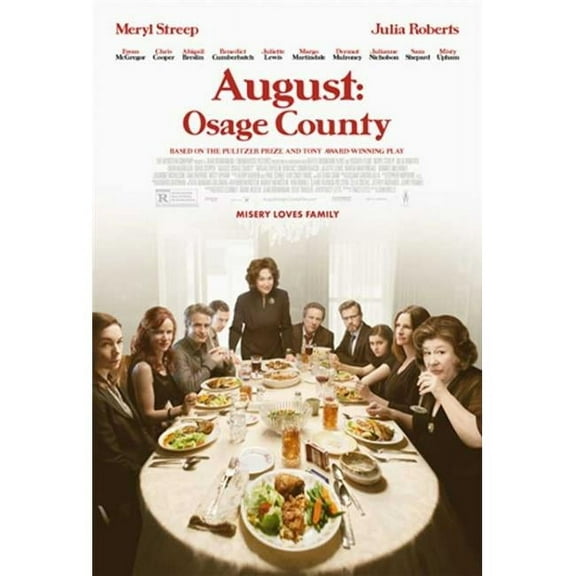 Posterazzi August-Osage County Movie Poster - 27 x 40 in.