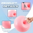 thumbnail image 3 of BESTSKY Exercise Ball,19.7"*19.7"*11" Birth Ball,Anti-Slip Yoga Ball,Pink, 3 of 7