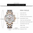 thumbnail image 6 of Business Men Watches (Chronograph/Waterproof/Luminous/Calendar/24 Hours) Big Face Stainless Steel Band Watches for Men, 6 of 6
