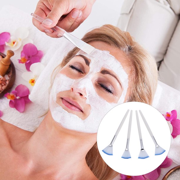 unbranded 4Ud Brochas Para Aplicar Mascarilla Facial Herramienta De Belleza Para Maquillaje Y Cuidado De