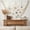 Beige, variant on QualiVow Ocean Theme Fishing Net Decoration, Sky Blue Cotton Wall Hanging Decor with 12 Nautical Ornaments for Coastal Beach Home, 78.7 x 39.4 In