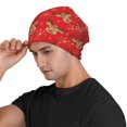 thumbnail image 3 of Naloa Christmas With Cute Deer Soft Beanie Hat, Knit Beanie Daily Beanie in Fine Knit for Women Men Winter Travel, Outdoor, 3 of 7