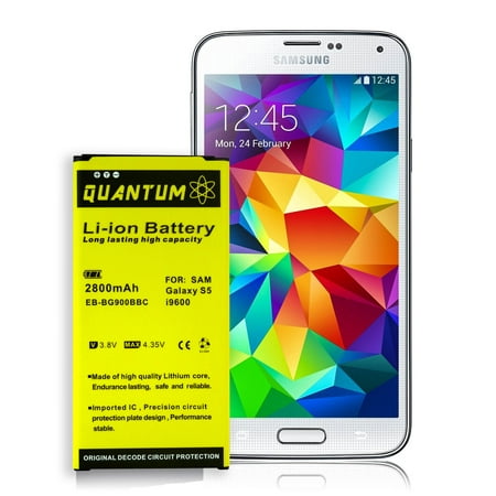 QUANTUM Battery for the Galaxy S5, 12 MONTH