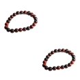 thumbnail image 4 of Sonducket de ojo de tigre única roja - Cuentas de piedra natural cómodas para Cuentas de oración única fácil de usar Ojo de tigre rojo8MM 2Conjunto, 4 of 6