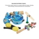 thumbnail image 2 of Instrumentos Musicales Educativos Juego De Madera De Color Brillante Instrumentos De Percusión Kit De Juguete Campana De Mano Música Juguetes De Aprendizaje Temprano Para Niños Pequeños 1s 1 Pieza matsuzay FN003433-01, 2 of 6