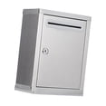 thumbnail image 4 of Buzón de pared para montaje en pared, caja de depósito resistente, fácil de instalar, caja de donaciones versátil, buzón de correos seguro para el, 4 of 8