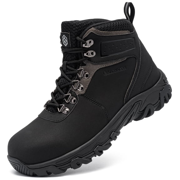 LARNMERN Safety Boots Men Steel Toe Work Boot Non Slip Safety Shoes Comfortable Industrial Constructio Hiking Sneakers Shoe