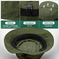 thumbnail image 4 of ZOWYA Sun Hat Outdoor Fishing Hiking Camping Hiking Hunting Cap for Men Women, UV Protection, 4 of 7