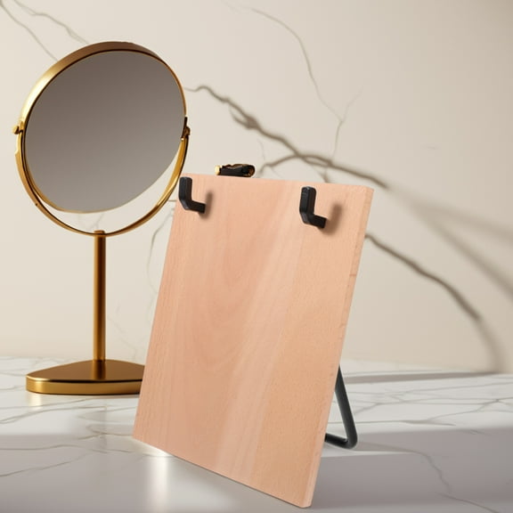 HEMOTON Portable Desk Calendar Base Flip Calendar Rack for Home or Office Use Desk Calendar Accessory Iron Flip Calendar Stand Rack Flip Calendar Support