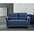 thumbnail image 2 of US Pride Furniture Chole Velvet Loveseat with Gently Curved Arms Rose, 2 of 5
