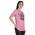 thumbnail image 2 of Inkmeso WoMen's Not All Angel Have Wings Some Have Stethoscopes Nurse T-shirt, 2 of 8
