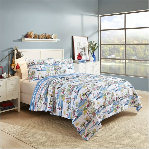 Vue Second Wind Reversible Cotton Quilt Set Walmart Com Walmart Com