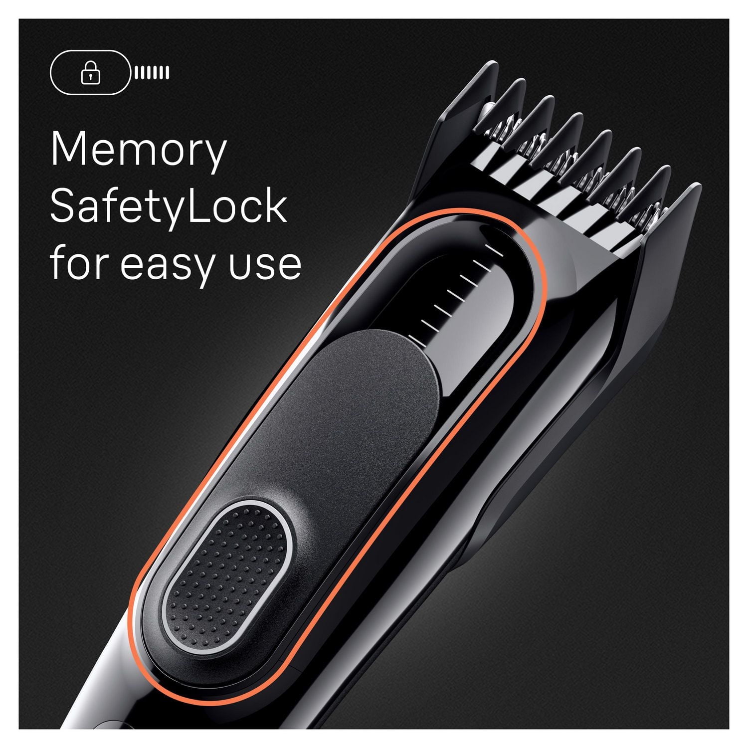 Braun Series 5 5310 Men's Cordless Hair Clippers with 9 Length Settings