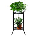 thumbnail image 2 of Two-Layer Elegant Metal Plant Stand Shelf Potted Plant Holder Modern Tall Plant Pot Stands for Indoo, 2 of 5