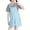 Blue, variant on Happy Cherry Girls Summer Jumpsuits Spaghetti Strap Kid Sleeveless Romper Cotton Loose Overalls Short Pants with Pockets 7-8 Years