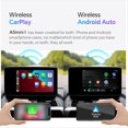 thumbnail image 3 of Boîtier Auto Sans Fil pour Voiture Carplay & Android 2 en 1 Filaire vers Dongle Sans Fil Plug & Play Mini Boîtier IA Carplay Android Auto Adaptateur, 1 * Adaptateur Auto Sans Fil pour Voiture Carplay Android Auto, Noir, 3 of 5