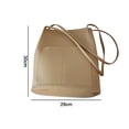 thumbnail image 2 of Bolso de señora, bolso de cuero, bolso de diseñador, bolso tipo cubo con un solo hombro, bolso tipo bandolera, 2 of 5