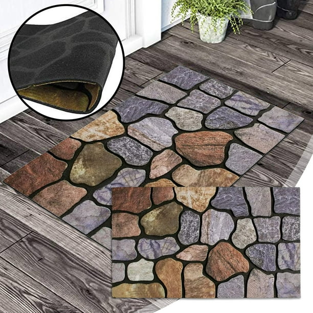 Corashan Blankets,Outdoor Mat At The Front Door Entrance Non