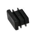 thumbnail image 5 of Flyshop 16 Pcs 10 x 15 mm, 3/8" x 5/8" Black Plastic Plug Rectangle Tubing End Cap Tube Chair Glide, 5 of 6