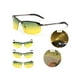 thumbnail image 1 of Gafas de sol polarizadas Luxtrada HD con visión diurna y nocturna para hombre, para conducir, pescar, golf, con montura metálica UV400, 1 of 8