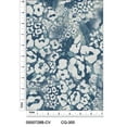 thumbnail image 2 of FREE SHIPPING!!! Painted Leapord Design Printed on 100% Cotton Quilting Fabric for DIY Projects by the Yard (Teal, White, Beige), 2 of 2