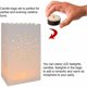 thumbnail image 2 of Bolsa para velas blancas, linternas resistentes a las llamas, bolsa de papel para decoración de bodas, fiestas de cumpleaños, 20 piezas (patrón de sol), 2 of 5
