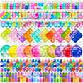 thumbnail image 1 of Llavero con forma de burbuja para dedo, juguete de descompresión, llavero con colgante de arcoíris, música de prensa, para matar ratones, 1 of 3