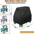 thumbnail image 3 of Step2 Rain Showers Splash Pond Water Table Cover - Outdoor Toy Cover (grey), 3 of 5