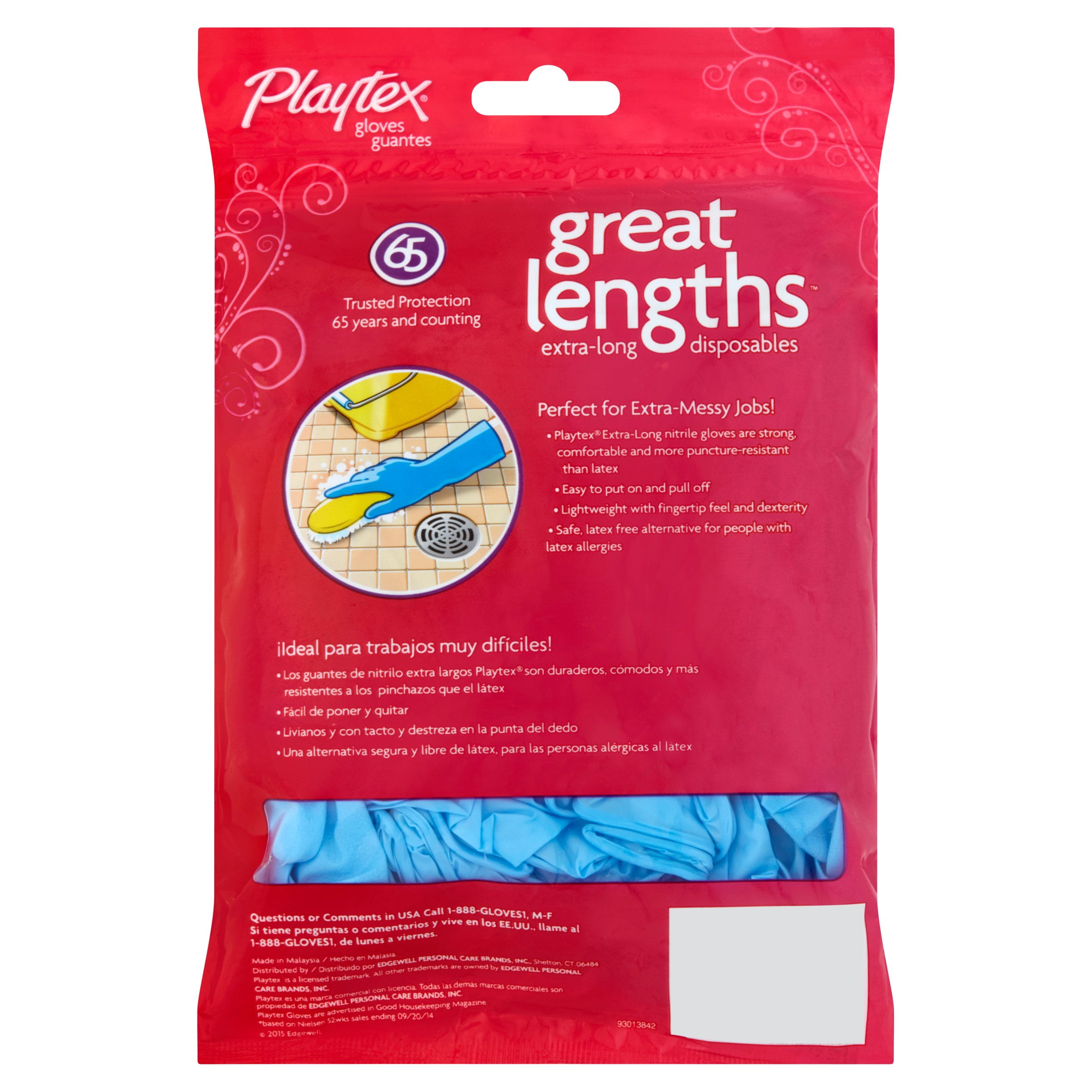 playtex nitrile disposable gloves