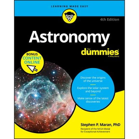 Pre-Owned Astronomy for Dummies (Paperback 9781119374244) by Stephen P Maran