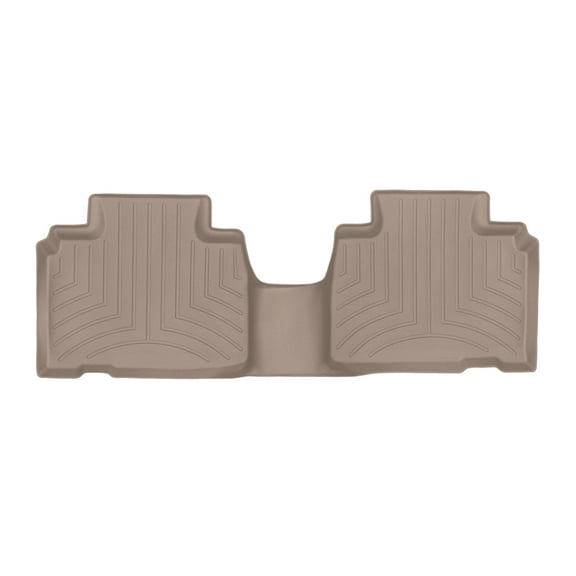 WeatherTech Custom Fit FloorLiners compatible with Ford Edge, Edge ST - 2nd Row, Tan