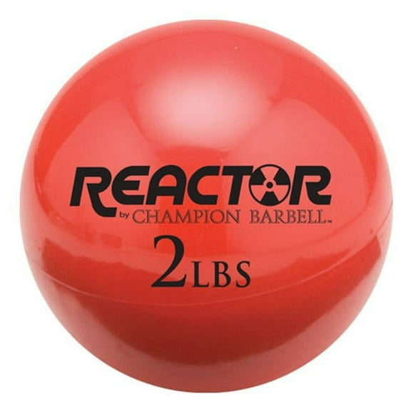Sport Supply Group 1266368 Athletic Connection Hand Held Fitness Ball - Red