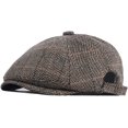 thumbnail image 7 of CoCopeaunts Newsboy Hats for Women Vintage Octagonal Newsboy Cap Artist Painter Ivy Hat Male Female Flat Cap Berets for Men, 7 of 7