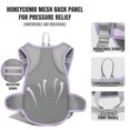 thumbnail image 3 of AUXDIQ Hiking Backpack 14L Lightweight Backpack Travel Daypack for Women Men Purple, 3 of 6