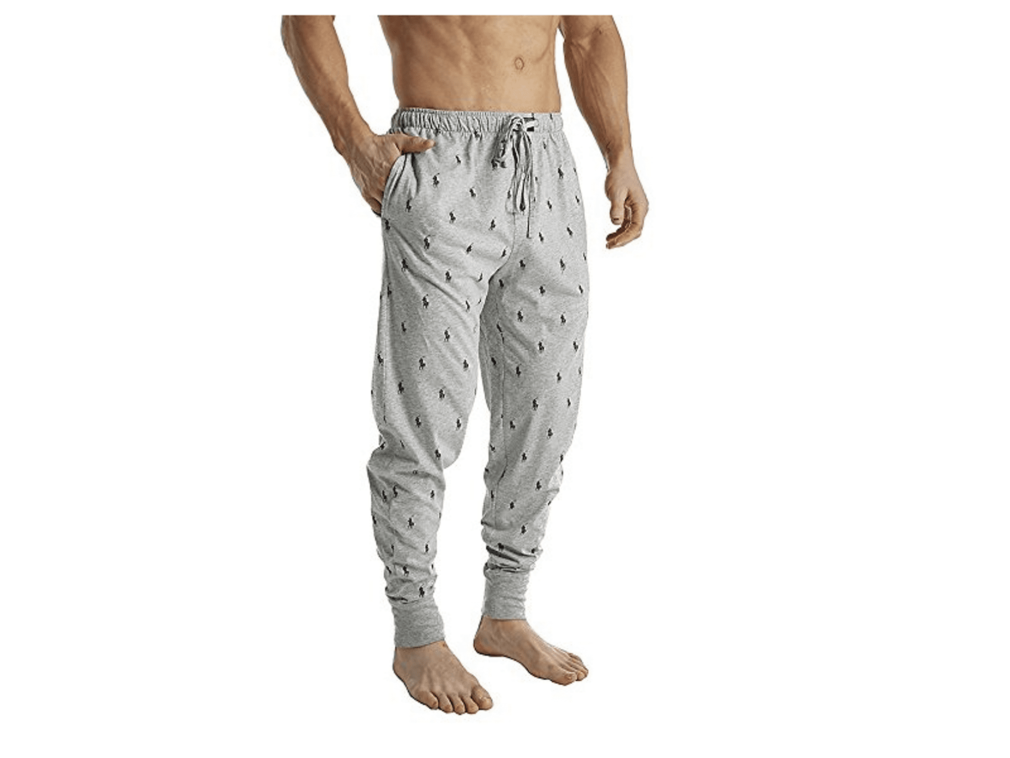 Polo Ralph Lauren Knit Jogger Lounge Pant, XL, Andover Heather - Walmart.com