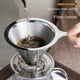 thumbnail image 2 of Filtro de café Filtro de café Taza de filtro de malla Aparato para preparar café a mano Juego de papel sin filtro Embudo de café encriptado ultrafino, 2 of 4