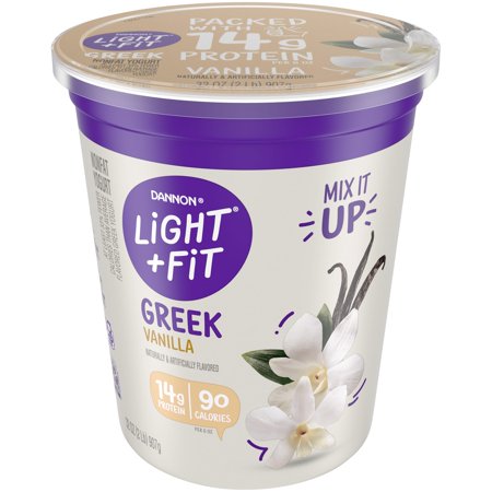 Walmart Grocery Light Fit Nonfat Gluten Free Vanilla Greek Yogurt 32 Oz Walmart Grocery Light Fit Nonfat Gluten Free Vanilla Greek Yogurt 32 Oz