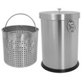 thumbnail image 1 of BRIGHTFUFU 1Jgo De Basura Metálico Inoxidable Con Para Residuos De Té Y Cocina Con, 1 of 7