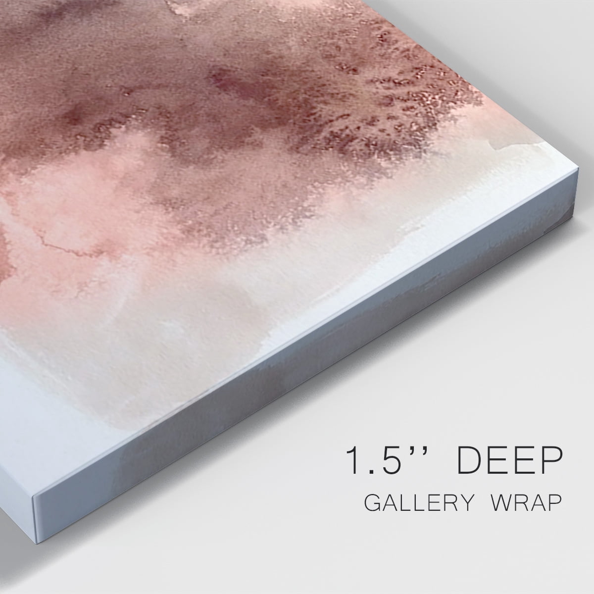 Red Ochre Abstract II Premium Gallery Wrapped Canvas - Ready to Hang