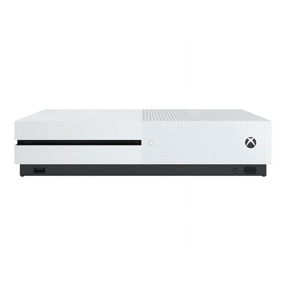 Restored Microsoft Xbox One S 1TB Console - White 234-00001 (Refurbished)