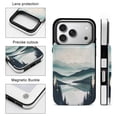 thumbnail image 3 of Misty Mountain Lake Leather Wallet Case for iPhone 12 mini Wallet Case Card Holder Flip, 3 of 8