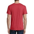 thumbnail image 4 of Hanes Men's and Big Men's Triblend Short Sleeve Tee, Up To Size 3XL, 4 of 6