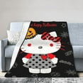 thumbnail image 3 of Halloween Hello Kitty Kawaii Cat Blanket Sofa Air Conditioning Blanket Bed Living Room Blanket 40x50 H-6, 3 of 5